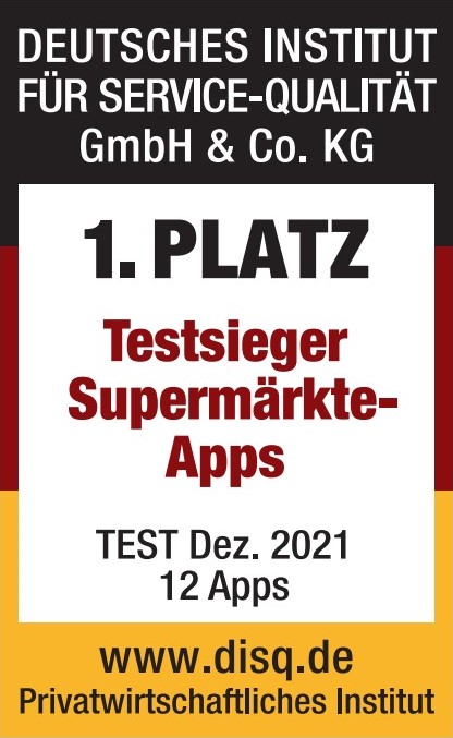 Test Supermärkte-Apps