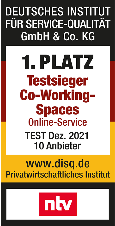 Online-Servicetest Co-Working-Spaces