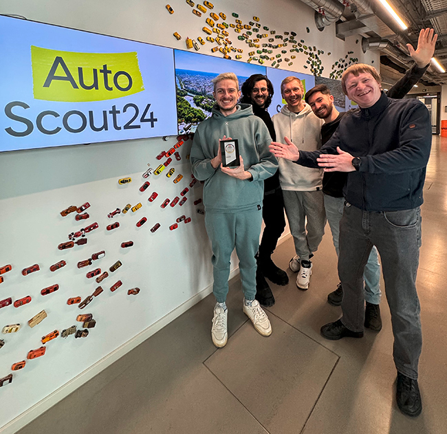 AutoScout24_Deutscher App Award 2024_Entwicklerteam